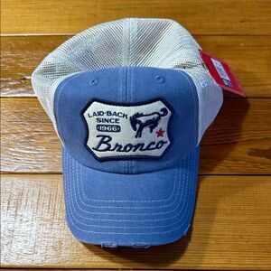 American Needle Bronco Baseball Hat - Blue